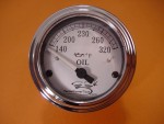 V-Temp - Oil Temp Gauge for Harley Davidson FLH for 1998 to 2013 models