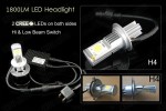 V-CreeH4 - Ultra Bright H4 CREE LED Headlight Bulb